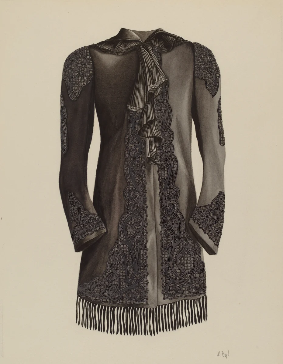 Afternoon Coat by Joseph L. Boyd, index of american design, 1938