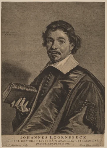 Johannes Hoornbeeck by Jonas Suyderhoff
Frans Hals
Pieter Goos, print, 1651