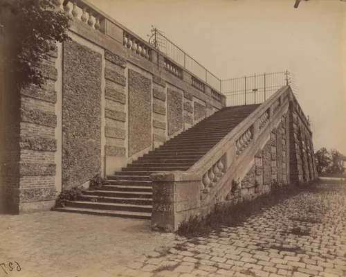 MEUDON. ESCALIER DE L'ORANGERIE by Eugène Atget, photograph, 1902