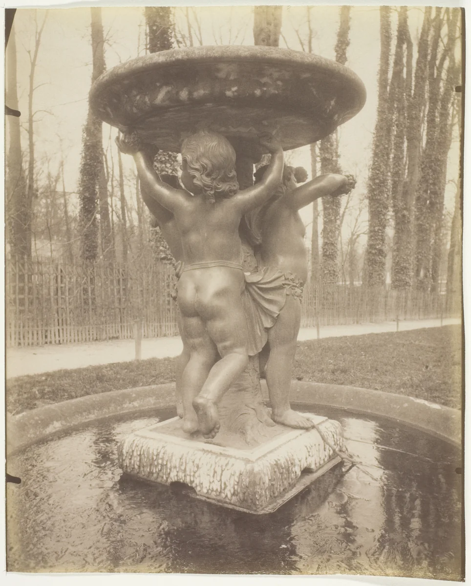 Versailles, Le Parc by Jean-Eugène-Auguste Atget, photograph, 1906
