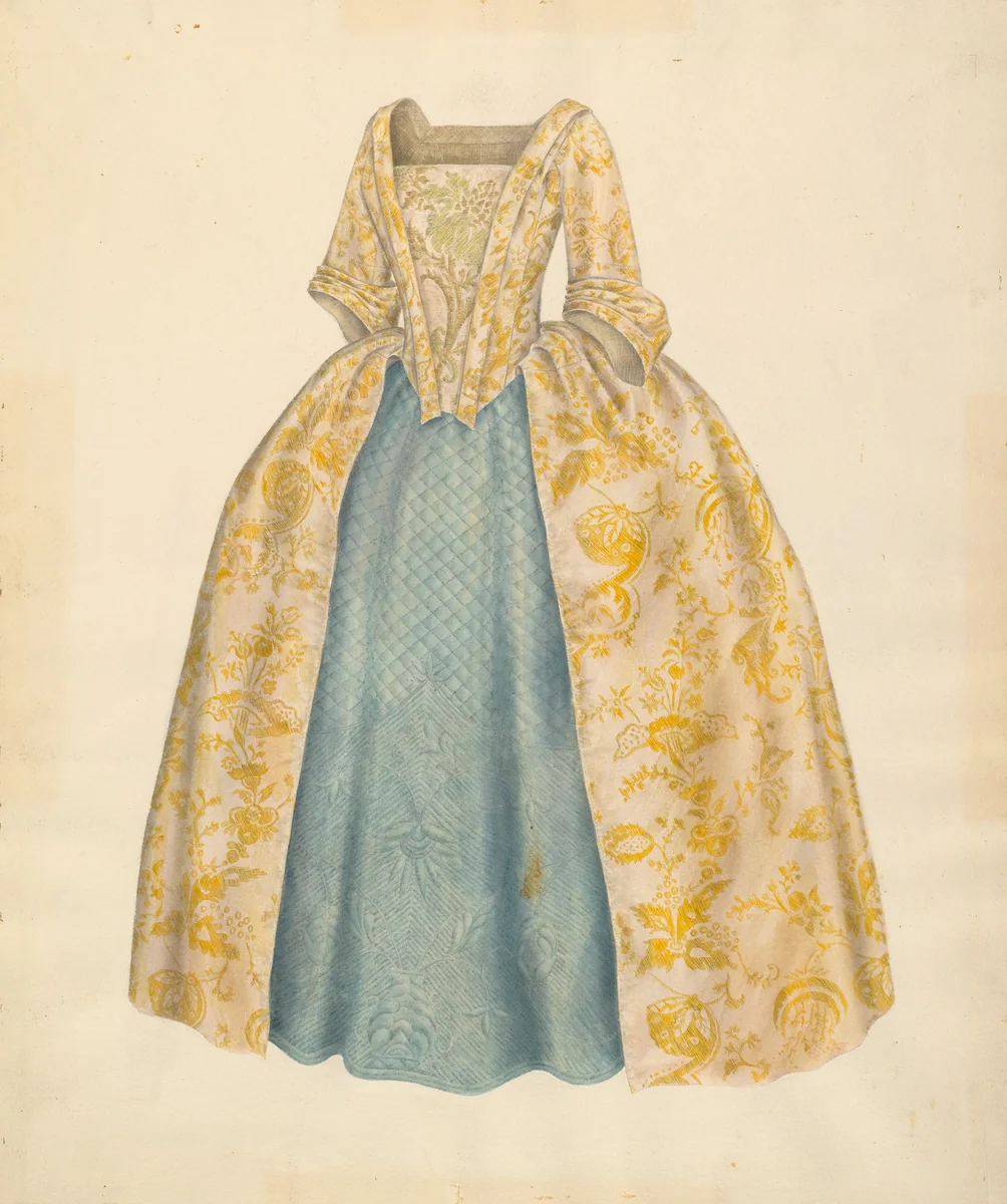 Dress by Melita Hofmann, index of american design, 1935-1942