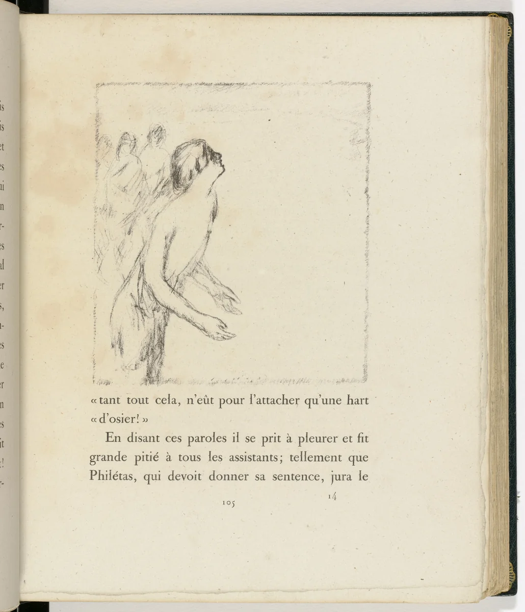 In-text plate (page 105) from Daphnis et Chloé by Pierre Bonnard, illustrated book, 1902