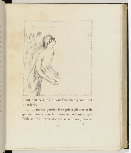 In-text plate (page 105) from Daphnis et Chloé by Pierre Bonnard, illustrated book, 1902