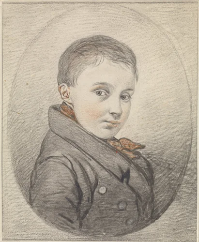 Zelfportret van Gijsbertus Craeyvanger by Gijsbertus Craeyvanger, drawing, 1820