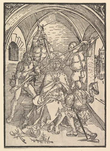 Christ Crowned with Thorns by Albrecht Dürer, print, 1500