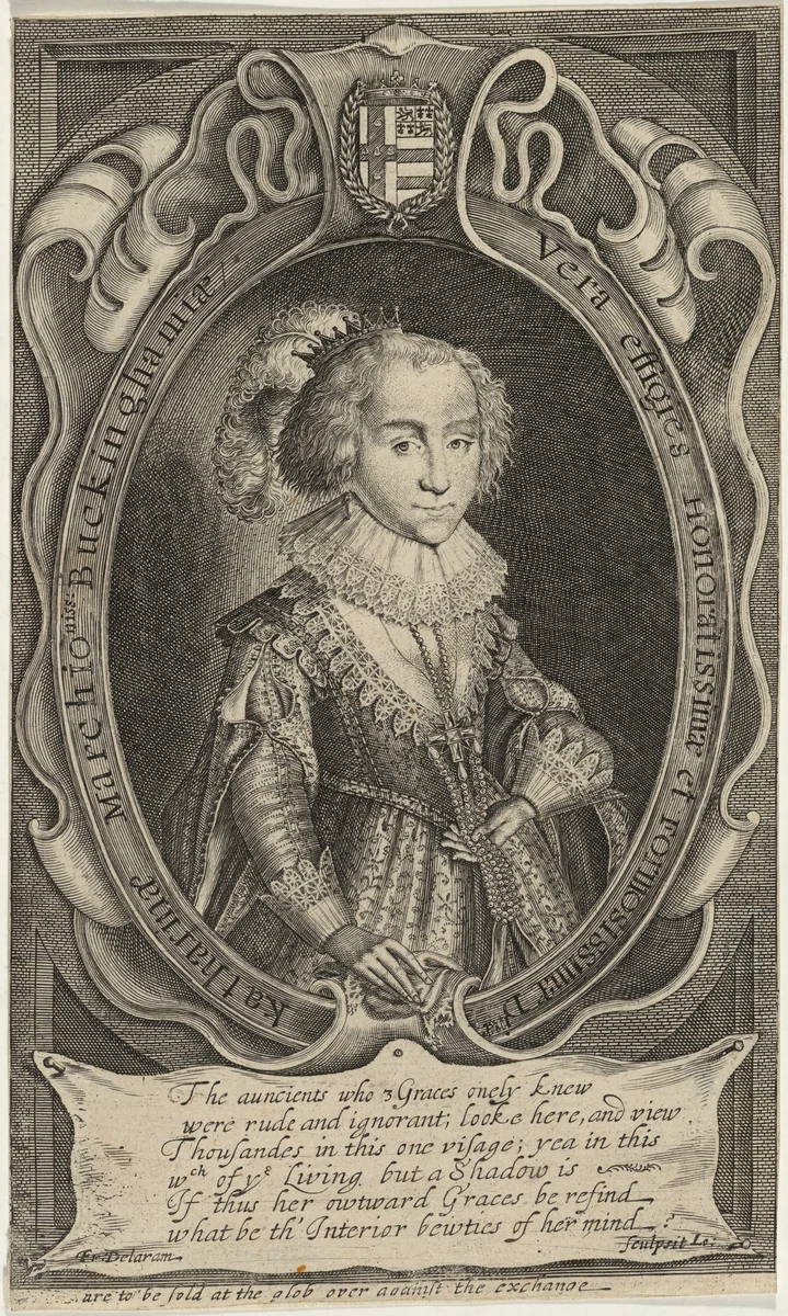 Catherine Mannes by Francis Delaram, print, 1590-1627
