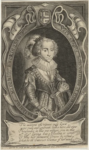 Catherine Mannes by Francis Delaram, print, 1590-1627
