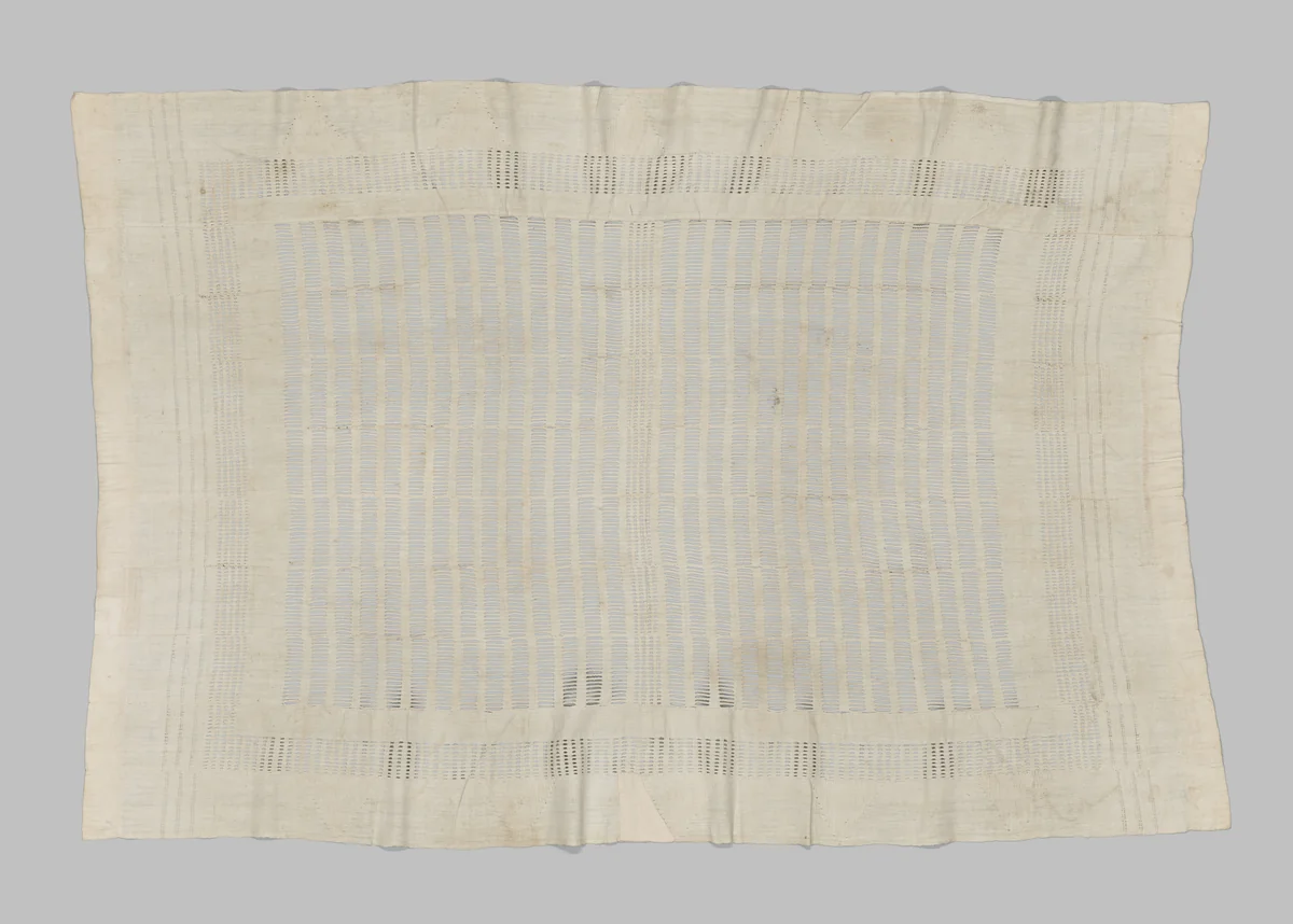 Aṣọ òkè by Yoruba artist, textile, 1850-1900