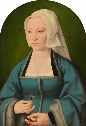 Margaretha Boghe by Joos van Cleve, painting, 1518