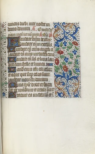Book of Hours (Use of Rouen): fol. 141r by Master of the Geneva Latini, book, 1465-1475