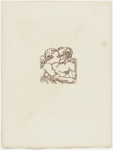 Vignette (folio 26 verso) from Les Amours (The Loves) by Émile Bernard, illustrated book, 1915