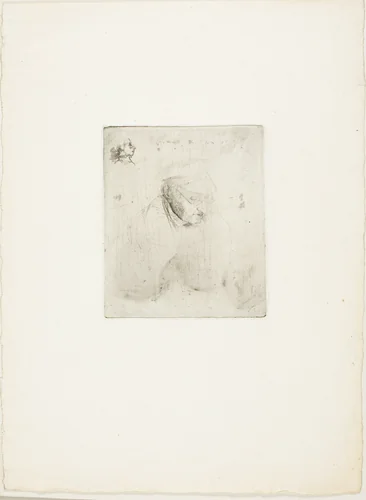 René-Hilaire De Gas, Grandfather of the Artist by Edgar Degas, print, 1856-1857