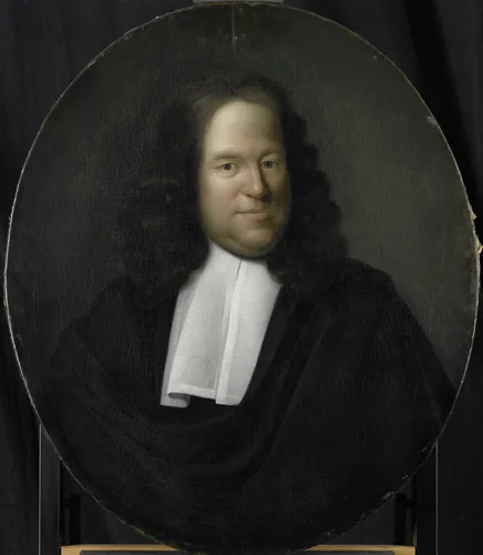 Portrait of Johan Kieviet, Director of the Rotterdam Chamber of the Dutch East India Company, elected 1664 by Pieter van der Werff, painting, 1695-1722