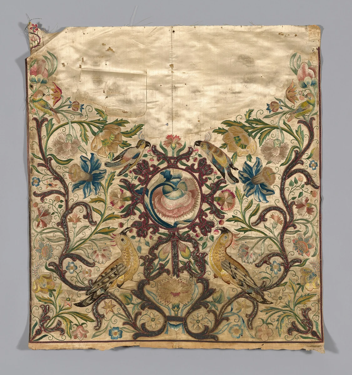 Panel (formerly Cover from a Sedan Chair) by France, textile, 1710-1730