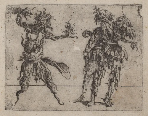 From "Bizzarie di varie Figure" by Giovanni Battista Bracelli, print, 1624