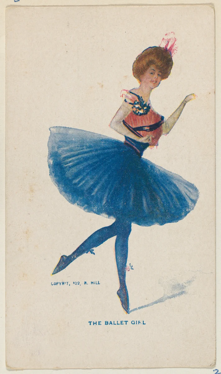 The Ballet Girl, from the "Girls and Men in Costume" series (T65), issued with Golden Eagle Cigars by I. Lewis & Co. by I. Lewis & Co., print, 1903