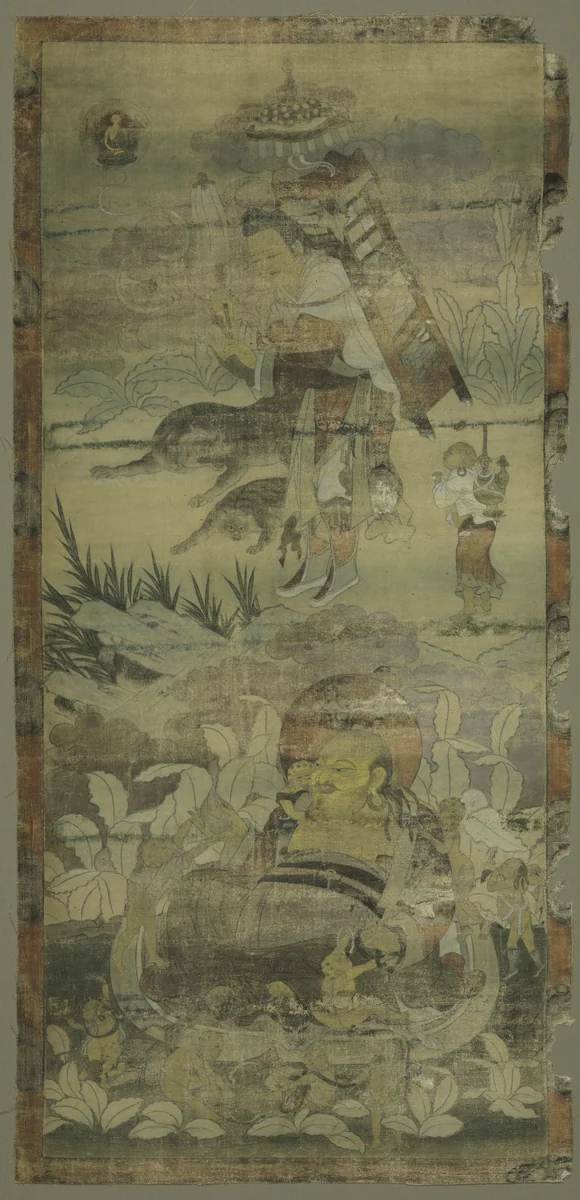 Lohans by Unknown, painting, 1300-1350