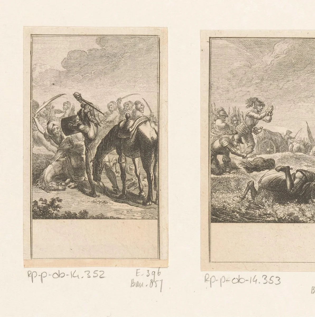 Anekdote van de Duitse ridder by Daniel Nikolaus Chodowiecki, print, 1781