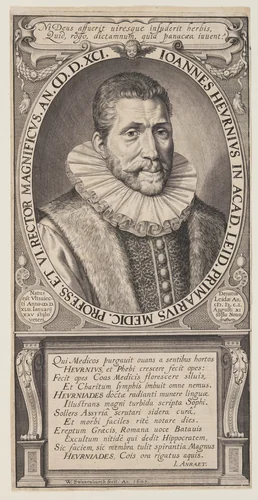 Jan van Heurn by Willem van Swanenburgh, print, 1607