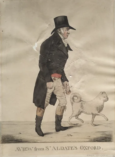 A View from St. Aldate's, Oxford by Richard Dighton, print