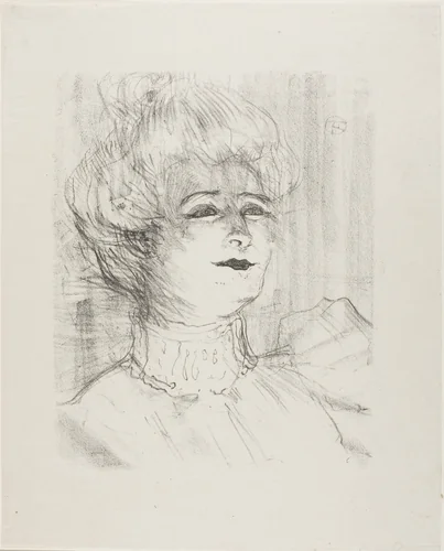 Marie-Louise Marsy, from Treize Lithographies by Henri de Toulouse-Lautrec, print, 1898