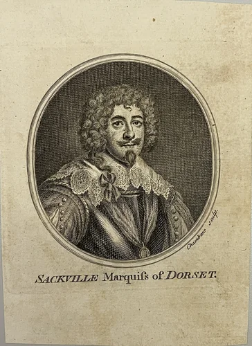 Sackville, Marquiss of Dorset by Thomas Chambars, other, 1744-1789