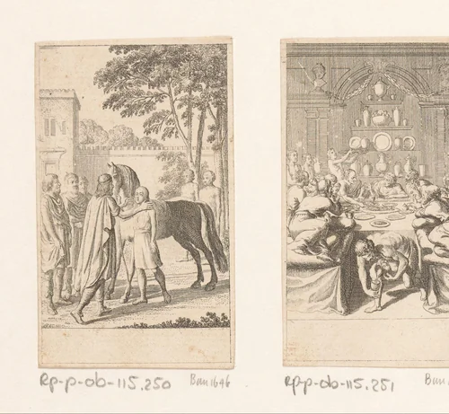 Alexanders jeugd by Daniel Nikolaus Chodowiecki, print, 1793