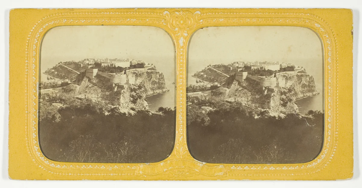 Vue A Monaco by Artist Unknown, photograph, 1875-1899