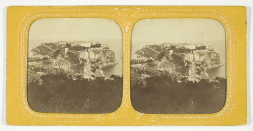 Vue A Monaco by Artist Unknown, photograph, 1875-1899