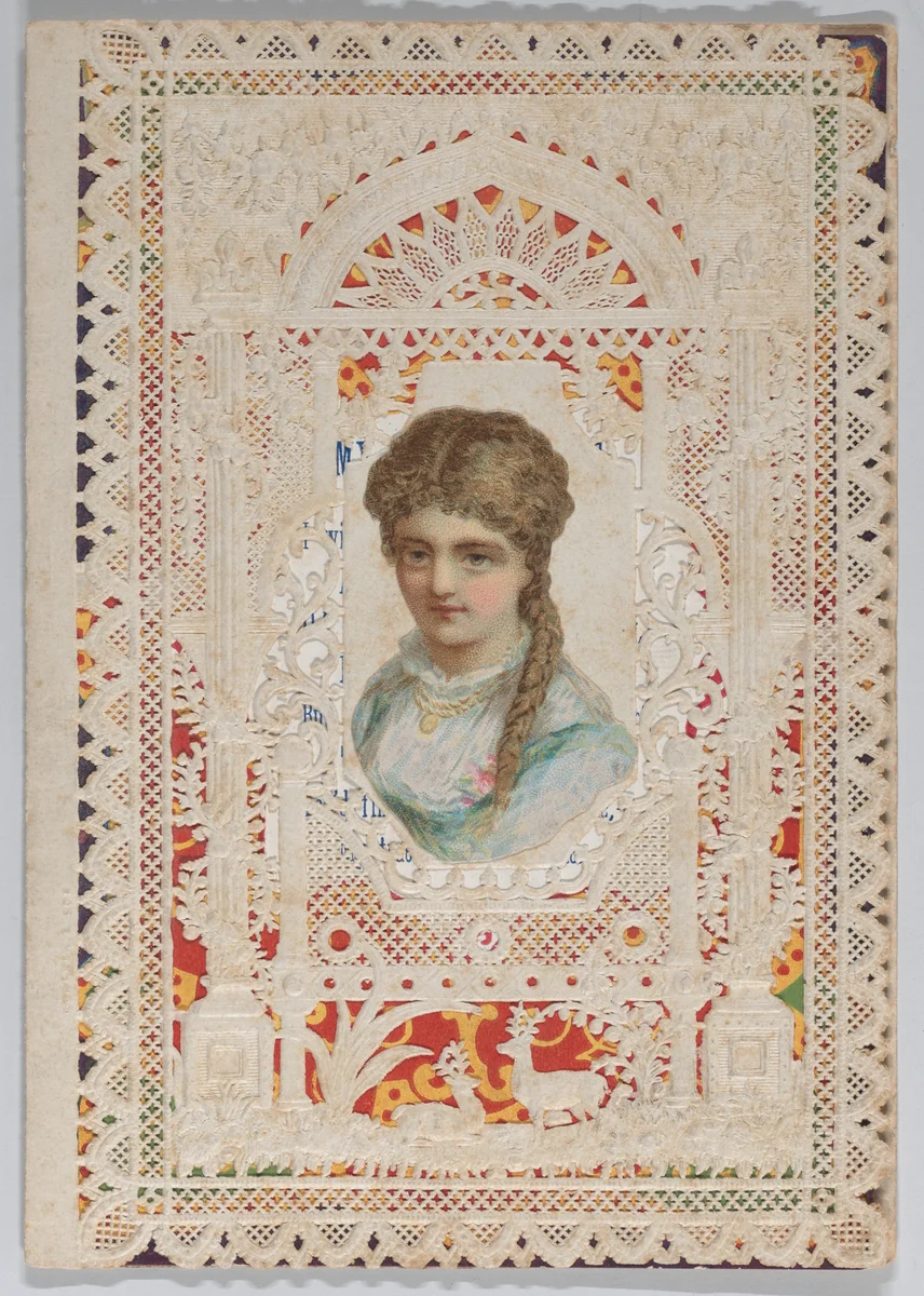 Valentine by anonymous, other, 1880