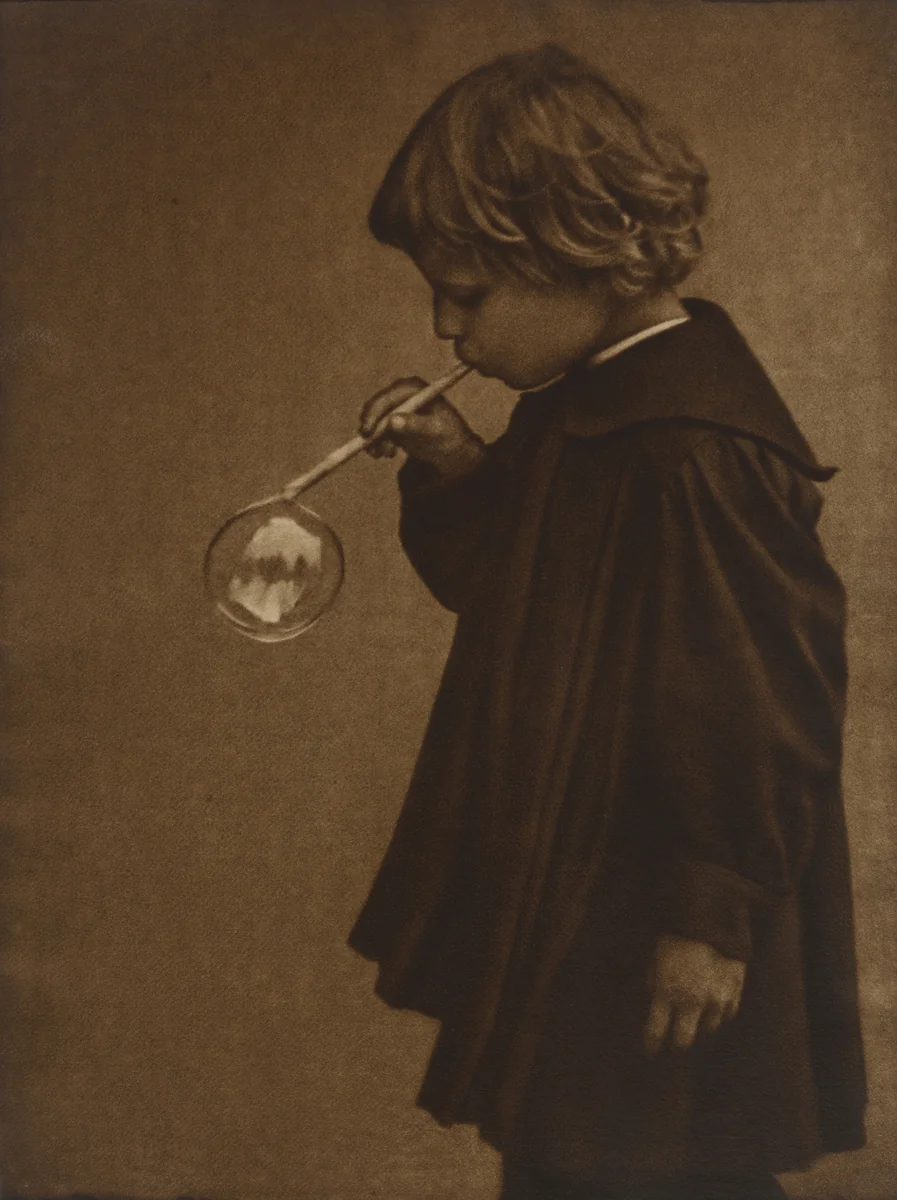 Untitled (Walther Kühn) by Heinrich Kühn, photograph, 1900