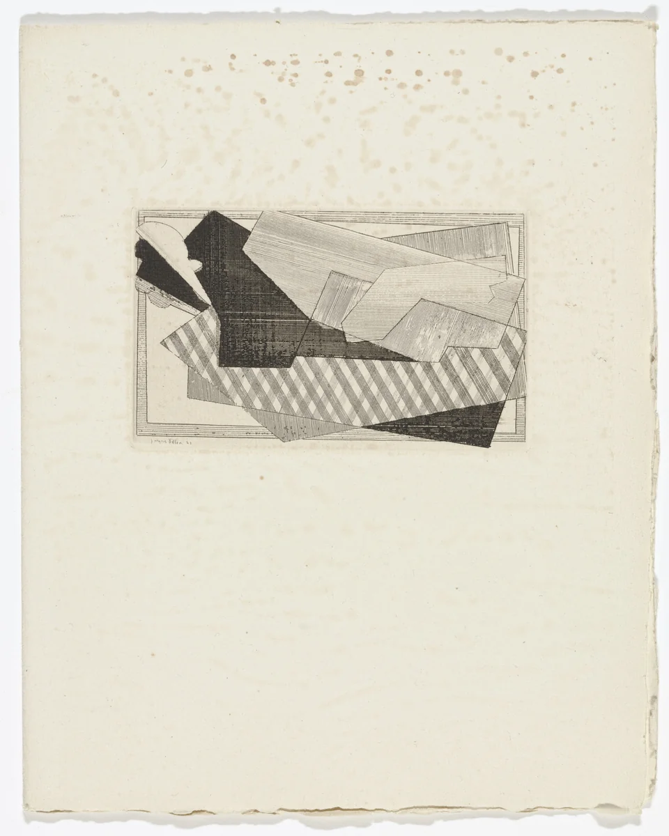 The Horse (plate, page 81) from Du Cubisme (On Cubism) by Jacques Villon, illustrated book, 1921