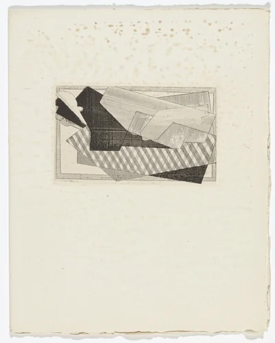 The Horse (plate, page 81) from Du Cubisme (On Cubism) by Jacques Villon, illustrated book, 1921