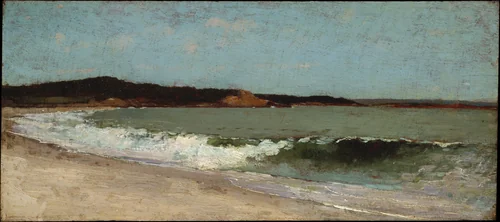 Study for Eagle Head, Manchester, Massachusetts by Winslow Homer, artwork, 1869