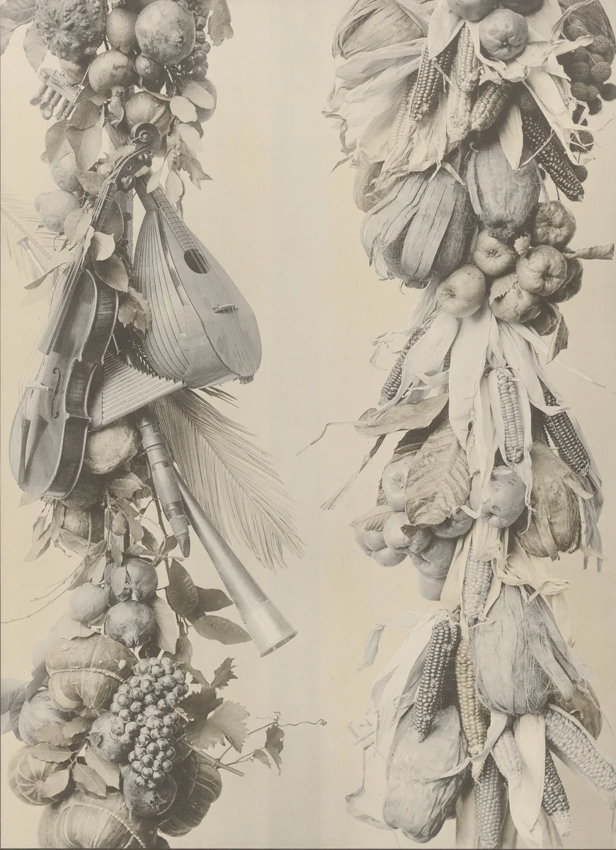 Page from Festons und Dekorative Gruppen by Unidentified Photographer, photograph, 1893