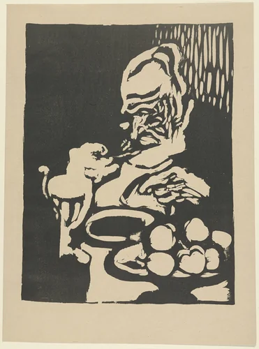 At the Table by Louis Valtat, print, 1895