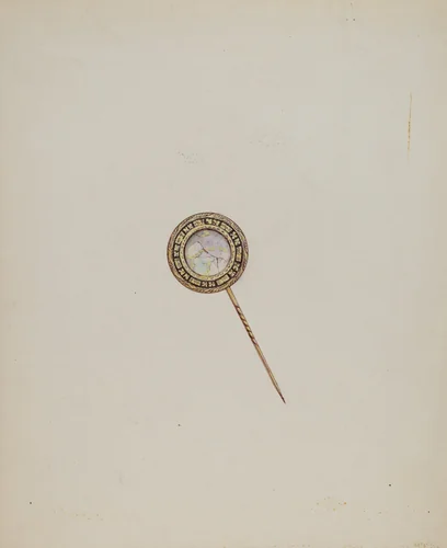 Stick Pin by George Seideneck, index of american design, 1937