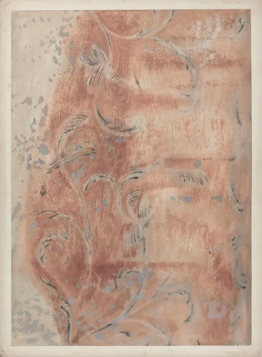 Fragment of Wall Decoration by Michael Lauretano, index of american design, 1940