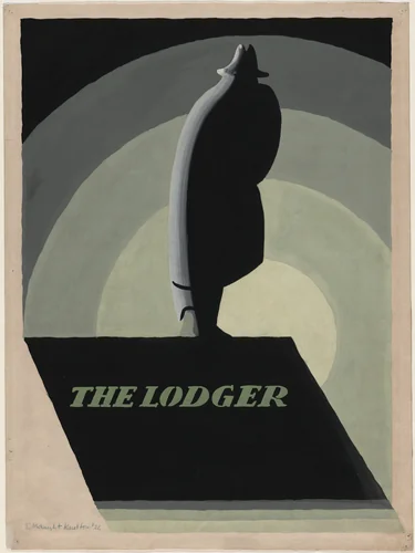 The Lodger by E. McKnight Kauffer, design, 1926
