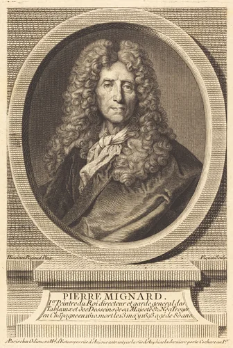Pierre Mignard by Étienne Ficquet
Hyacinthe Rigaud, print, 1755-1765