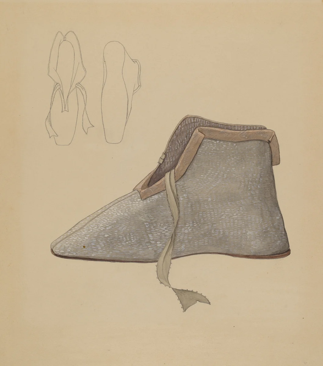 Carriage Boot by Doris Beer, index of american design, 1936