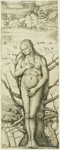 Eve by Daniel Hopfer, print, 1490-1536