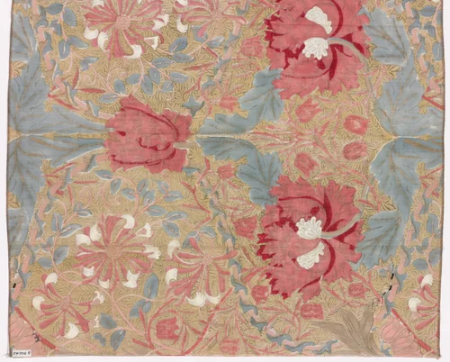 Honeysuckle Pattern (no. 23596) by William Morris, design, 1876