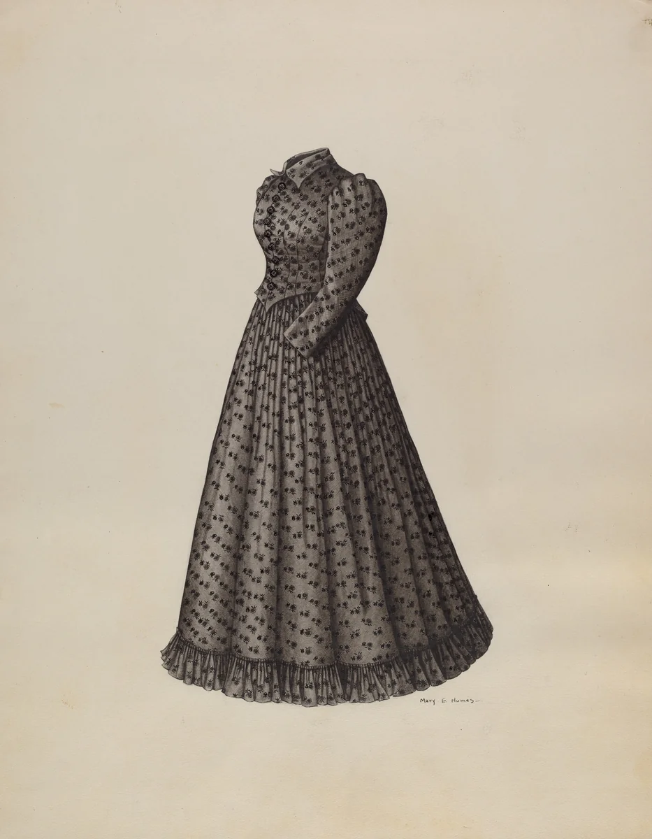 Costume by Mary E. Humes, index of american design, 1941