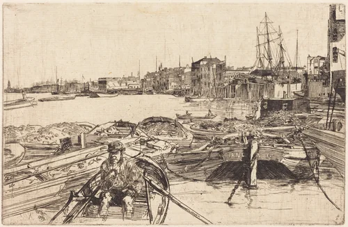 The Pool by James McNeill Whistler, print, 1859