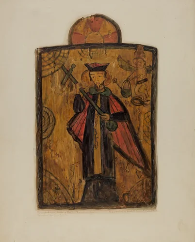 Santo by Maude Valle, index of american design, 1936