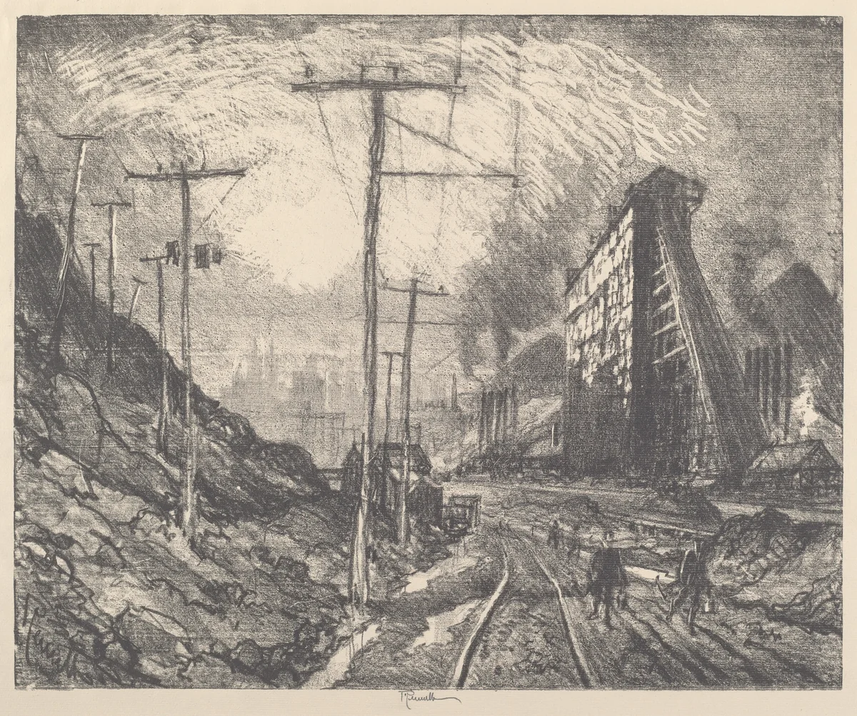 Shenandoah by Joseph Pennell, print, 1910