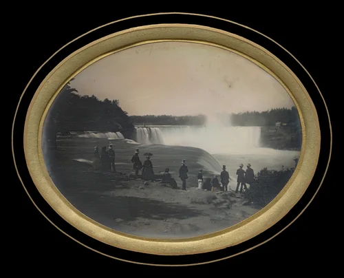 Niagara Falls by Platt D. Babbitt, photograph, 1850-1860