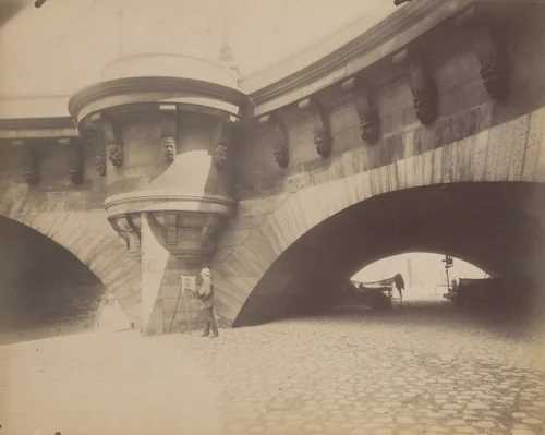 Le Pont Neuf by Eugène Atget, photograph, 1910