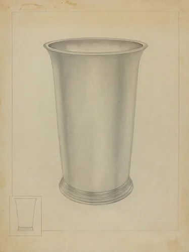 Silver Beaker by Isidore Steinberg, index of american design, 1936